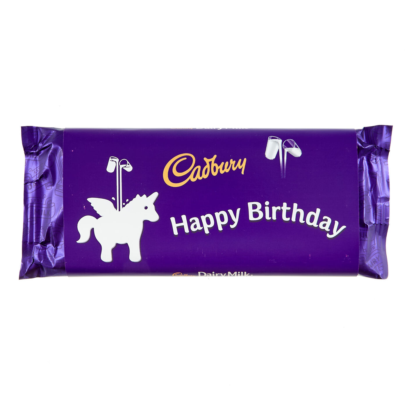 Buy Happy Birthday Unicorn Cadbury Dairy Milk Bar 110g for GBP 4.99