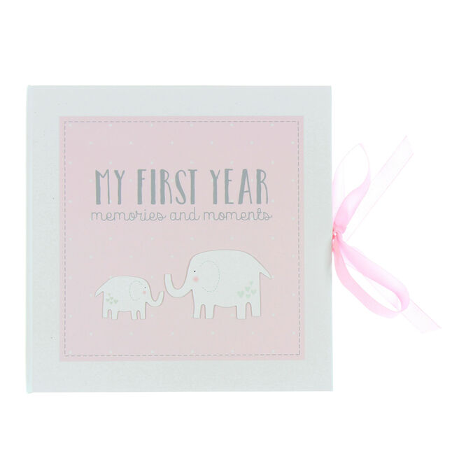 My First Year Record Book - Pink