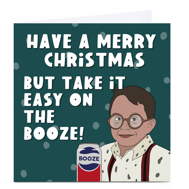 Personalised Phoebe Munger Christmas Card - Take It Easy