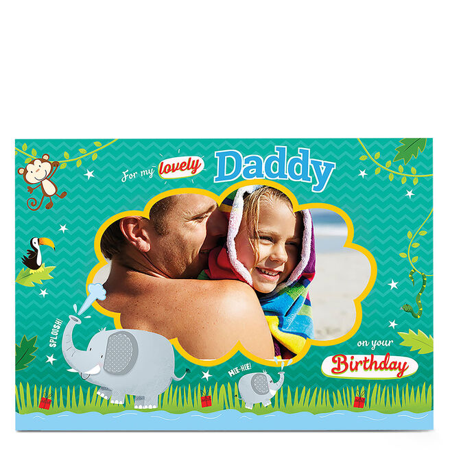 Photo Birthday Card - Safari [Any Relation]