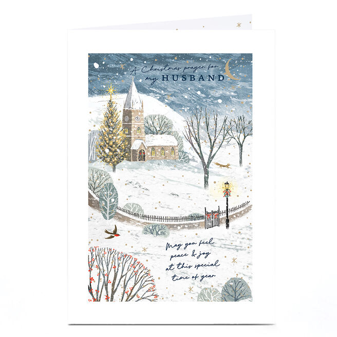 Christmas Card - A Christmas Prayer For My Husband
