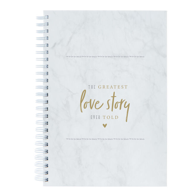 Personalised Notebook - The Greatest Love Story