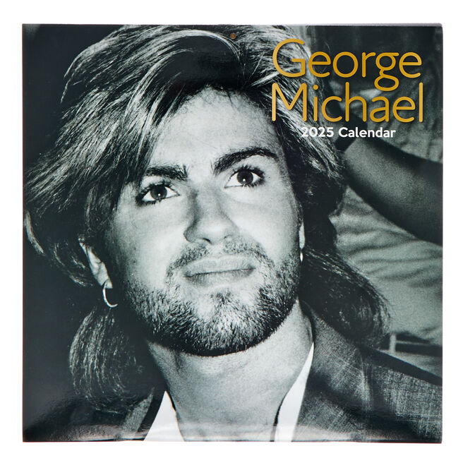 George Michael 2025 Square Wall Calendar