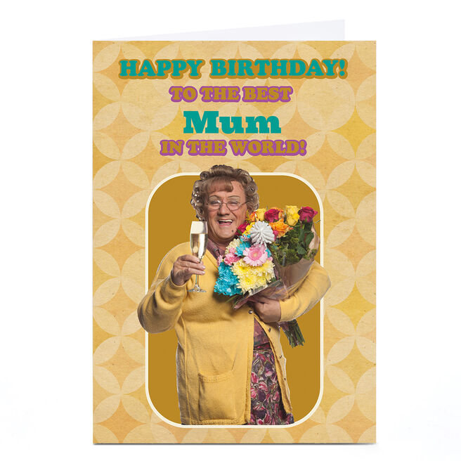 Personalised Mrs Browns Boys Birthday Card - Best Relation In the World