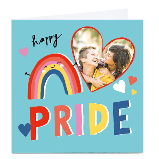 Photo Kerry Spurling Pride Card - Happy Pride Rainbow