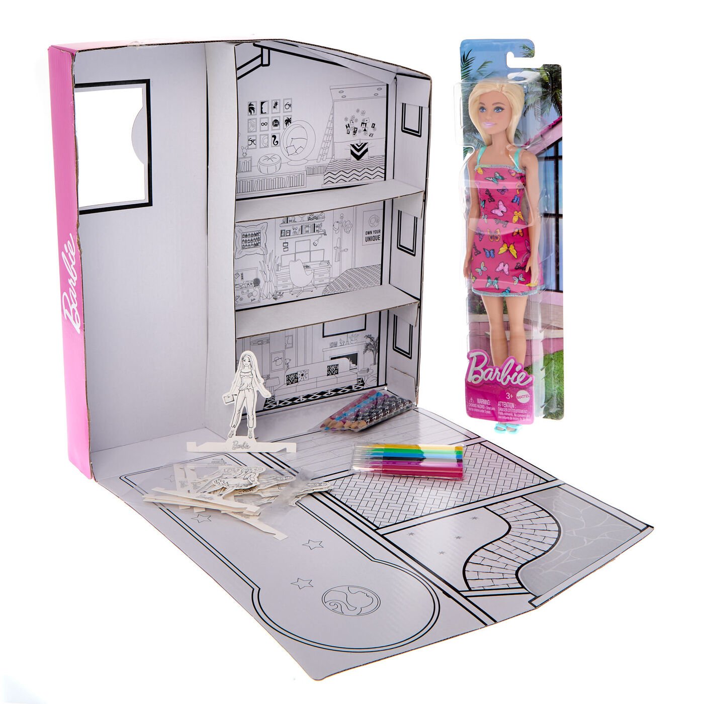 Buy Barbie Designer Dreamhouse Craft Set for GBP Card