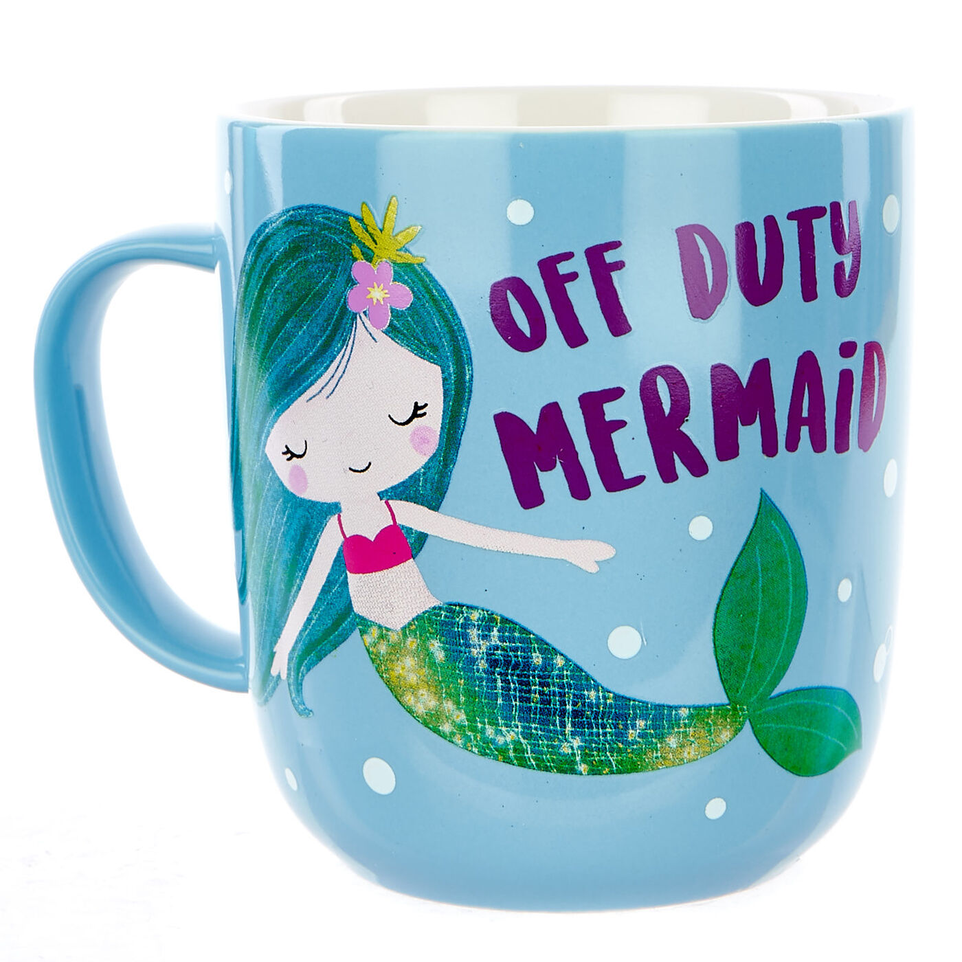 Buy Off Duty Mermaid Mug for GBP Card Factory UK - Main Image