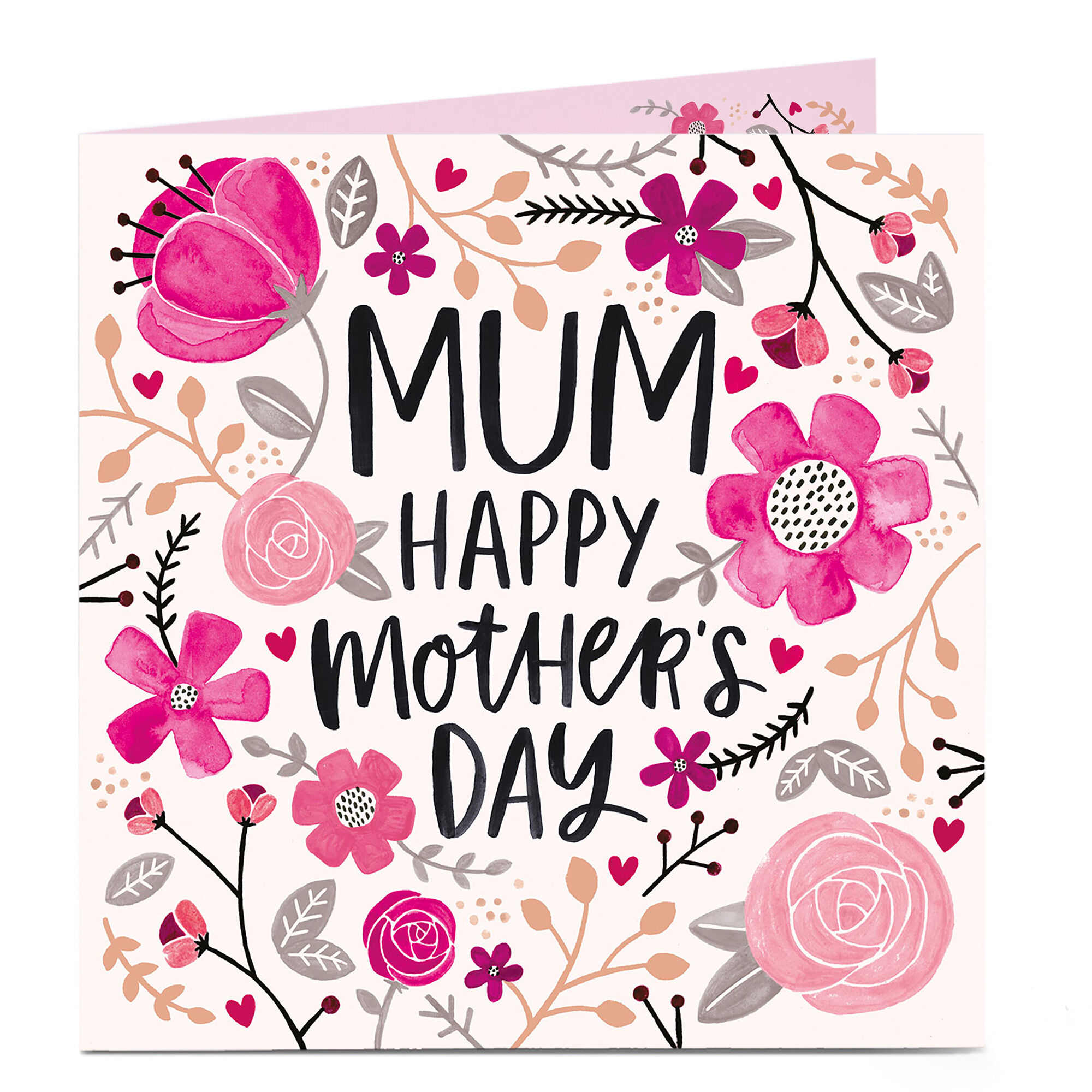 Thank You For Everything Mum Card Mothers Day Photo Card Photo Card from Daughter Mum Photo Card Cute Mum Card, Mothers Day Card UK