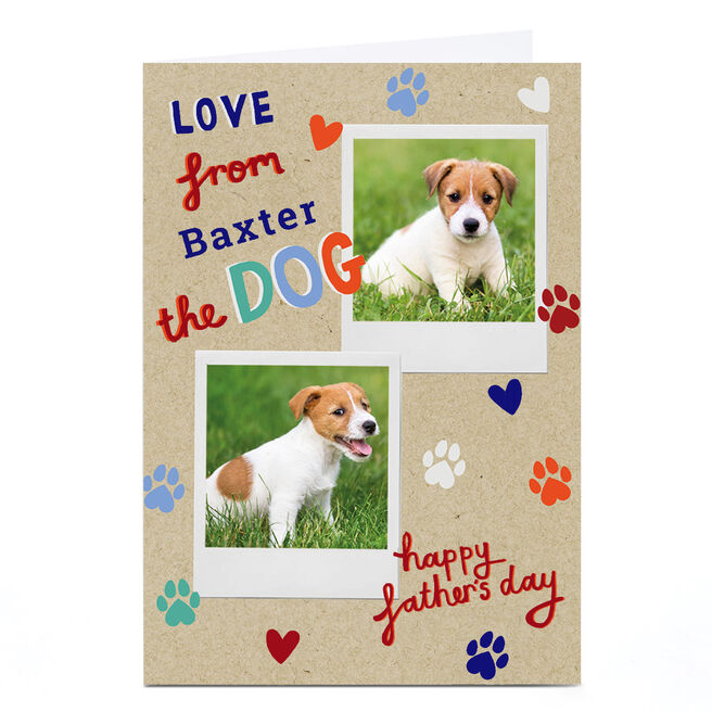 Photo Kerry Spurling Father's Day Card - From the Dog