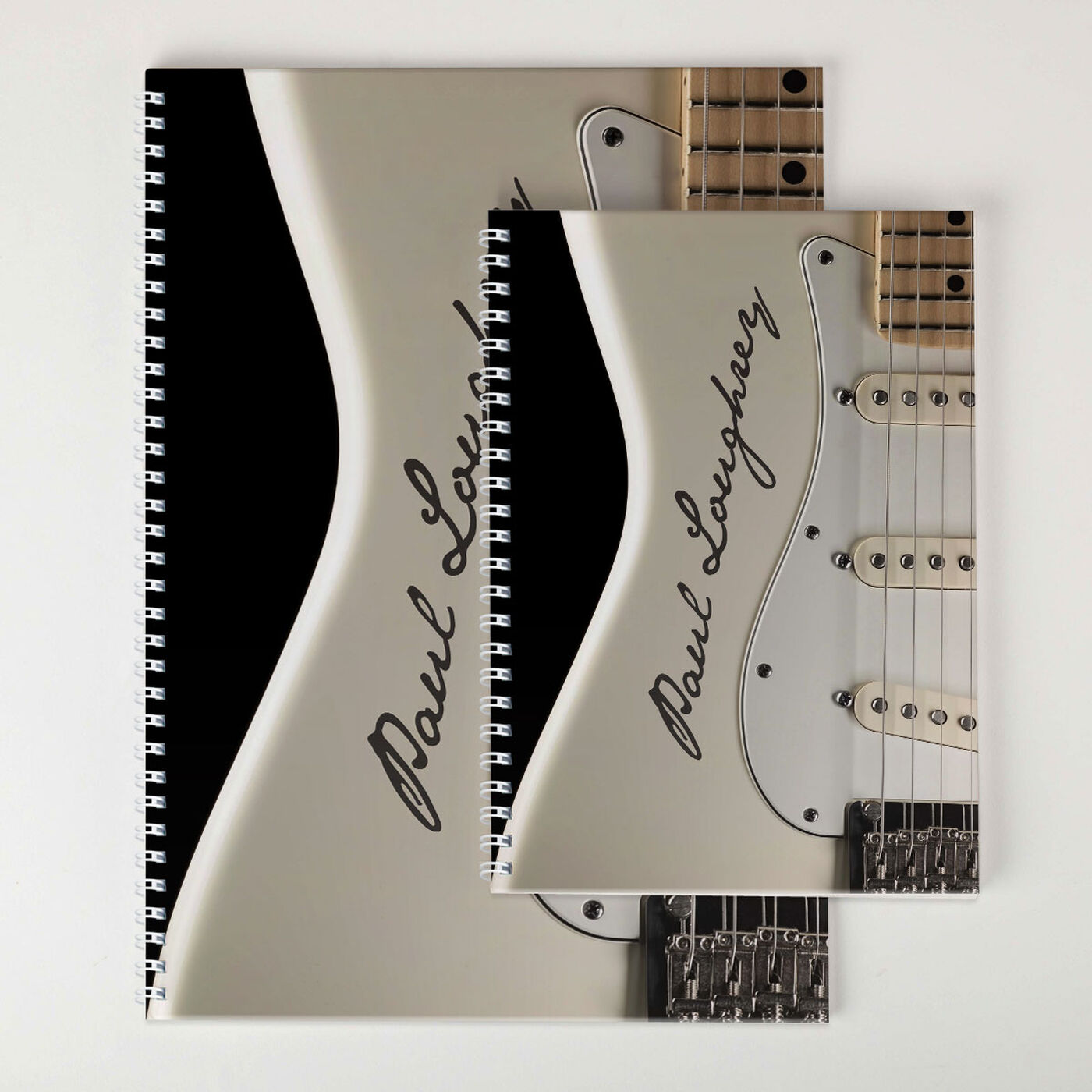 Buy Personalised Cream Guitar Notebook for GBP 6.49 Card Factory UK