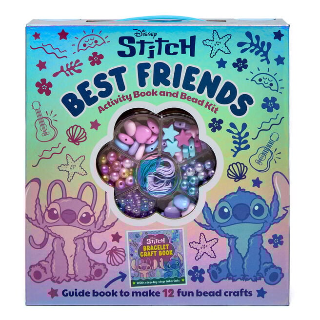 Disney Stitch Best Friends Activity Book & Bead Set