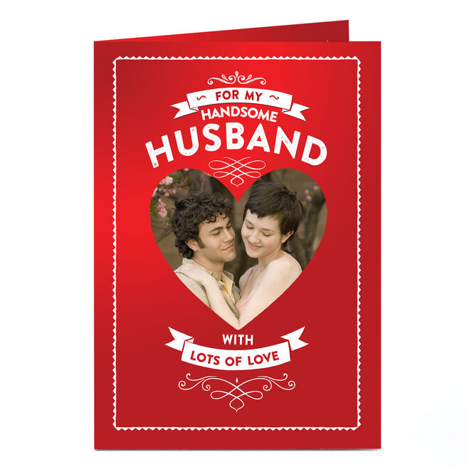 Photo Card - For My Handsome Husband