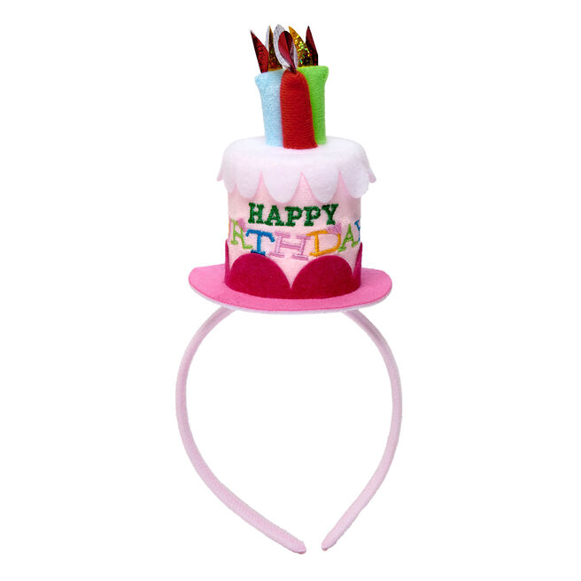 Birthday Cake Headband 