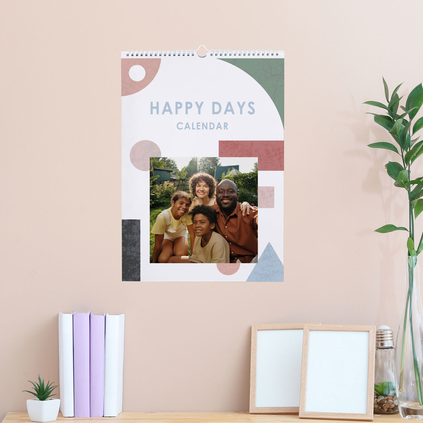 Buy Photo Upload Colourful Block Calendar for GBP 9 99 Card Factory UK