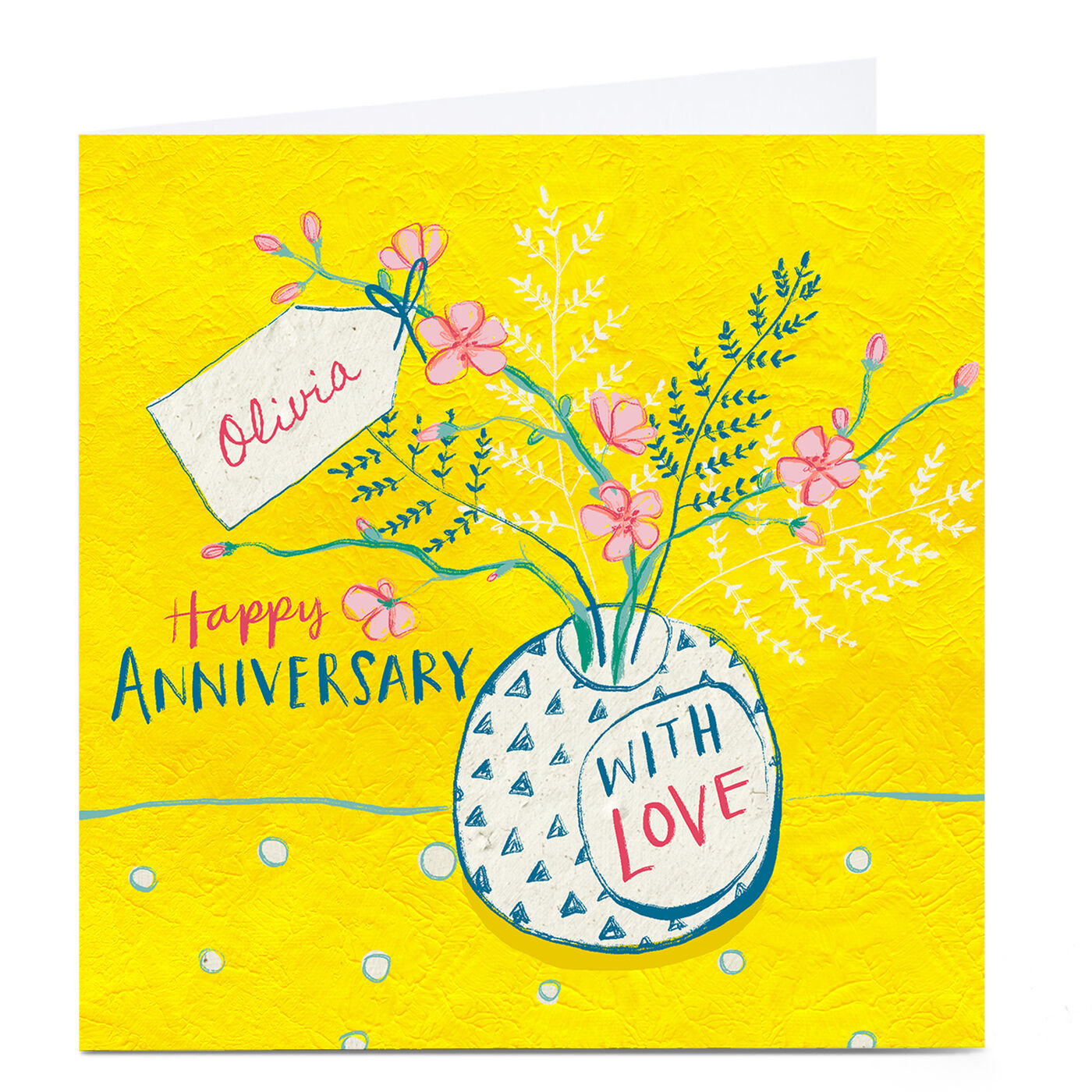 Buy Personalised Emma Valenghi Anniversary Card - With Love for GBP 2. ...