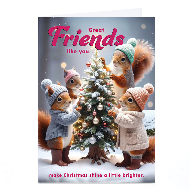 Zoo-per Duper Christmas Card - Great Friends
