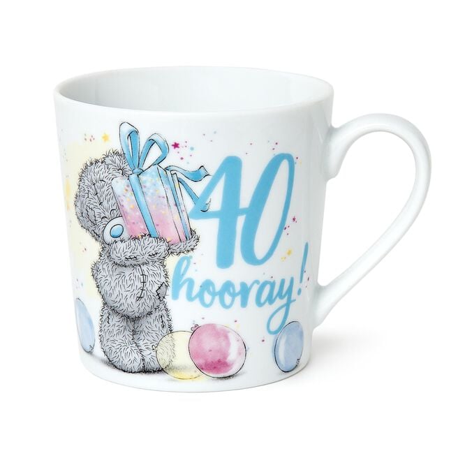 Me to You Tatty Teddy 40th Birthday Boxed Mug
