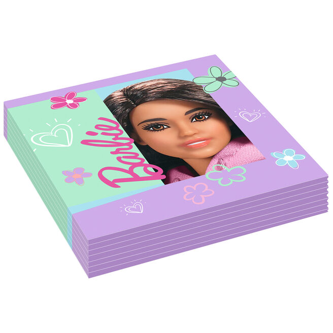 Barbie Sweet Life Party Napkins - Pack of 16
