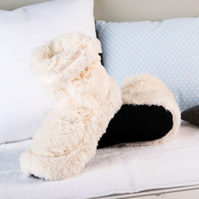 Cozy Boots Microwavable Slippers Fits Size 3-7