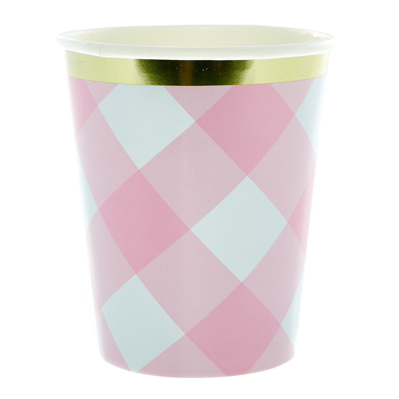 Buy Pink Gingham 1st Birthday Party Tableware & Decorations Bundle - 16 ...
