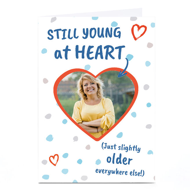 Photo Birthday Card - Still Young at Heart