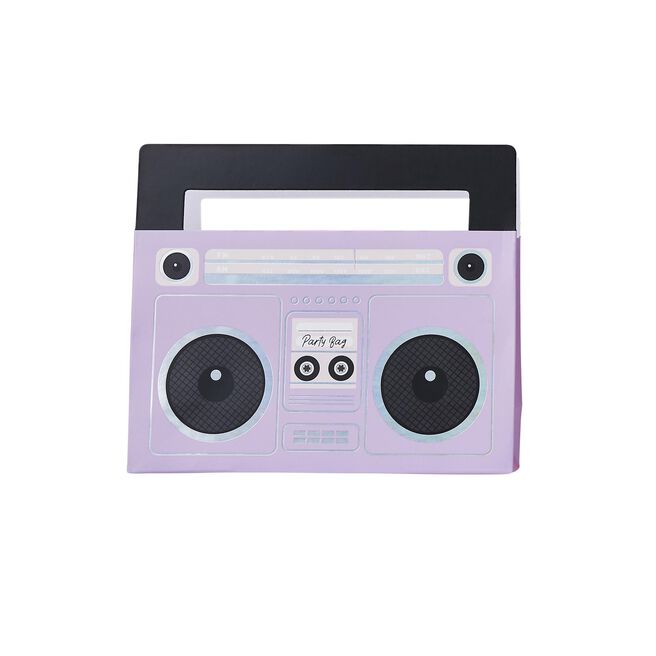 Boombox Card Party Bags - Pack of 5