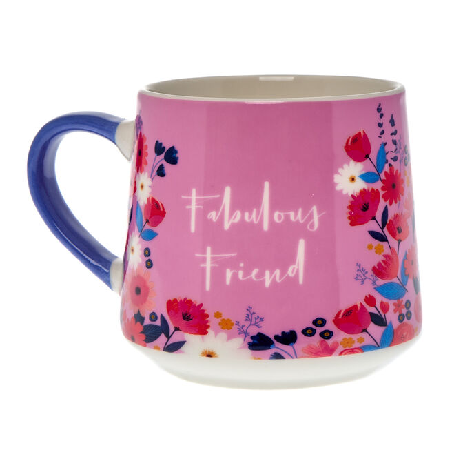 Fabulous Friend Floral Mug In A Box