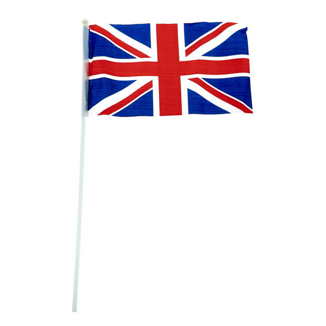 Union Jack Handheld Flags - Pack Of 12