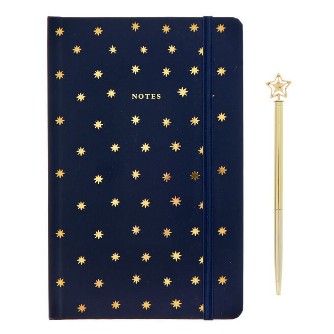 Star Notebook & Pen Gift Set