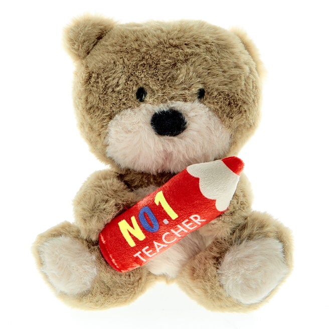 No.1 Teacher Hugs Bear Soft Toy
