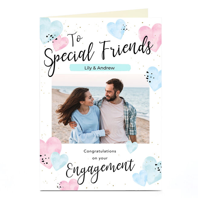 Photo Engagement Card - Special Friends