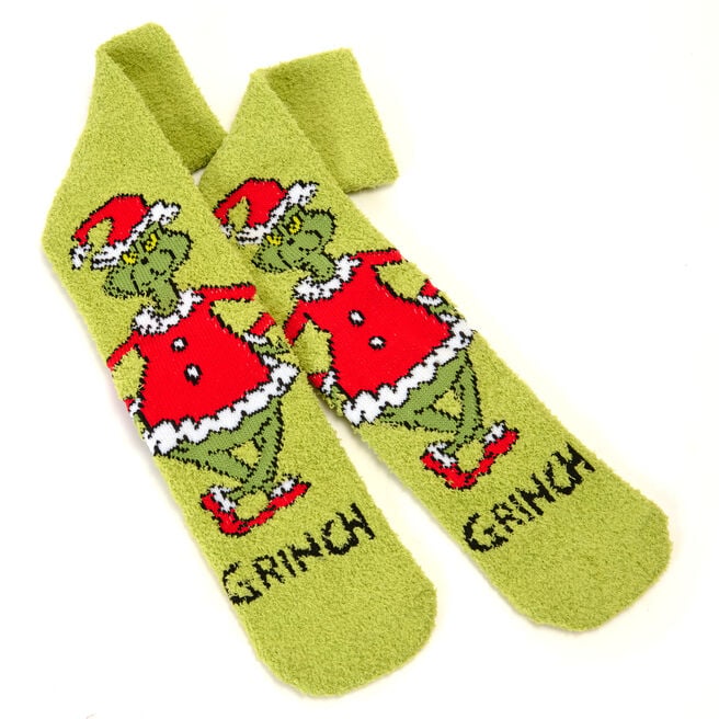 The Grinch Adult Cosy Socks - 1 Pair