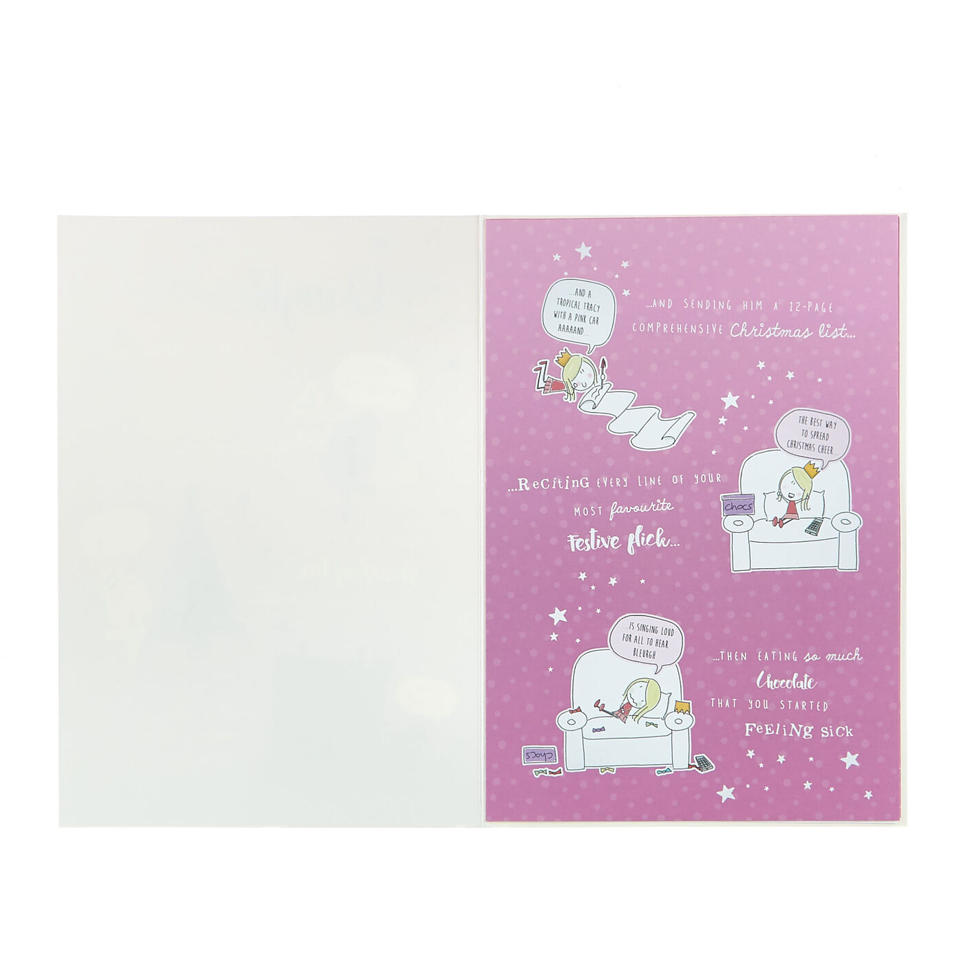 Buy Little Bubbles Christmas Card Daughter Funny Verse For GBP 1 79 