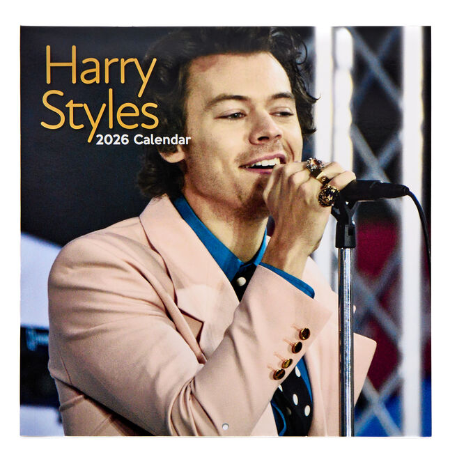 Harry Styles 2026 Square Wall Calendar