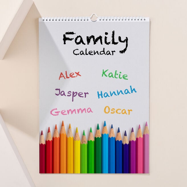 Personalised Our Family Calendar