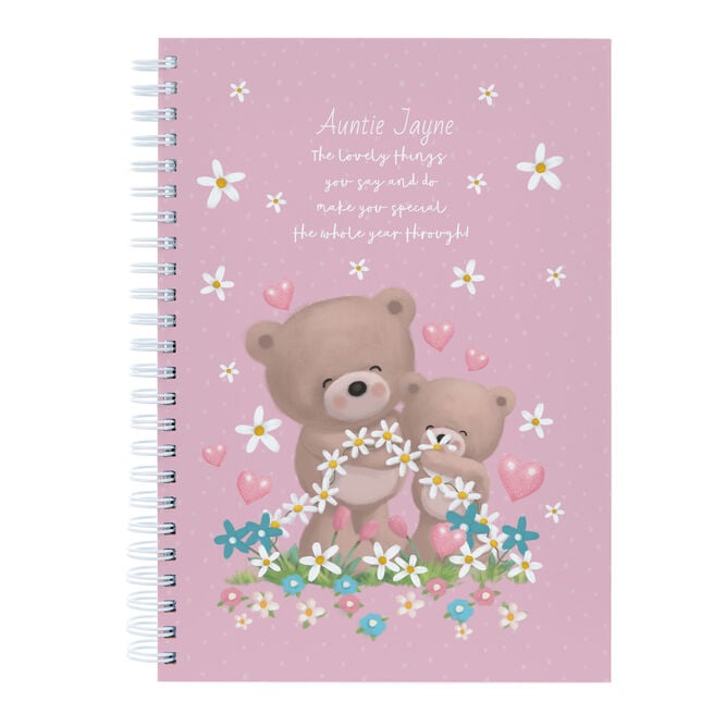 Personalised Hugs Notebook - The Lovely Things You Say and Do