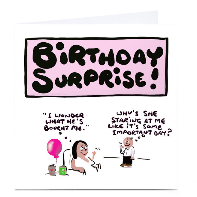 Personalised Do Something David Birthday Card - Important Day