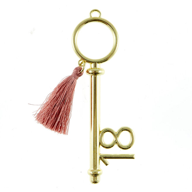 Pink 18th Birthday Key