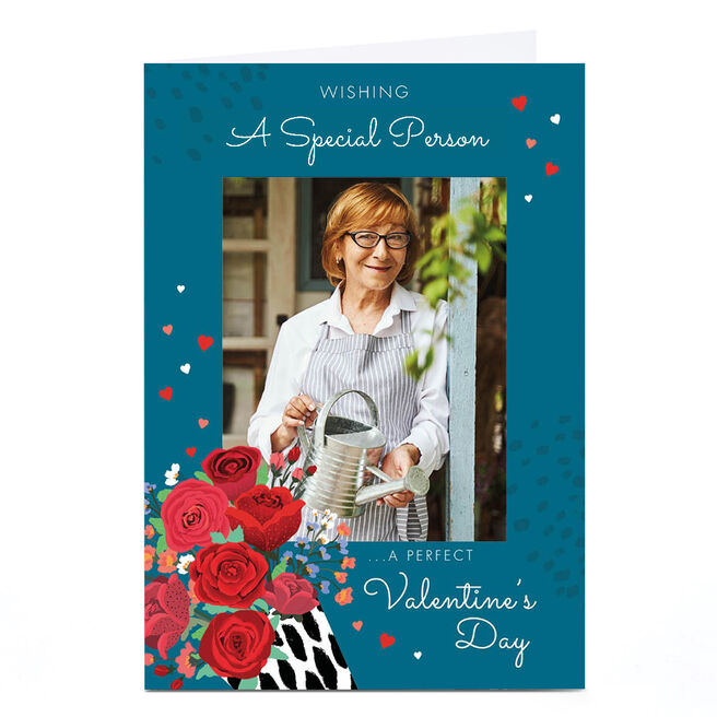 Photo Valentine's Day Card - Roses, Any Recipient
