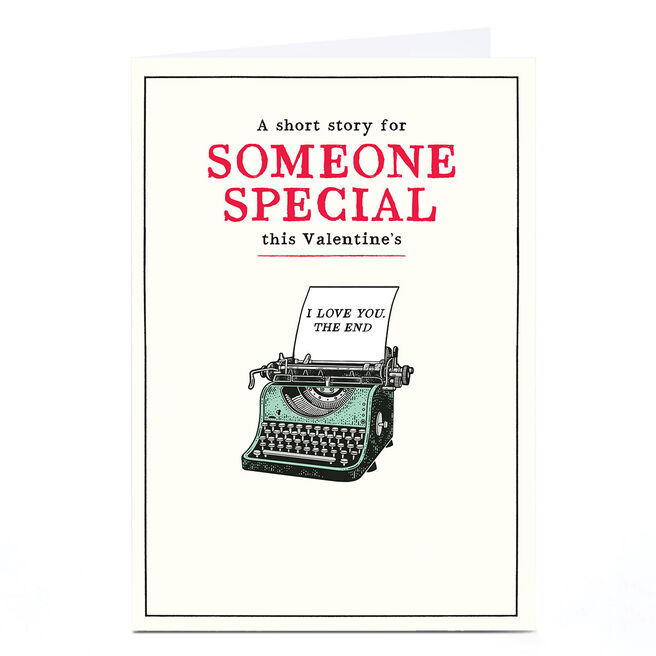 Valentine's Day Card - A Short Story for Someone Special