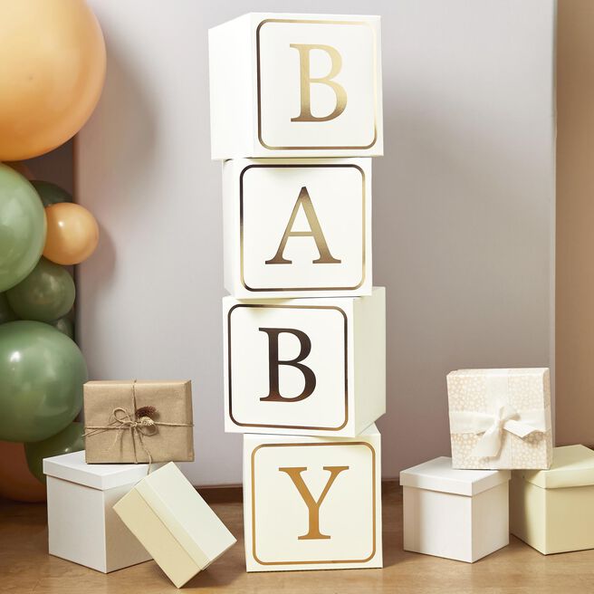 Gold Baby Jumbo Blocks 