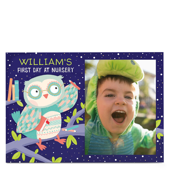 Photo Card - First Day of Nursery