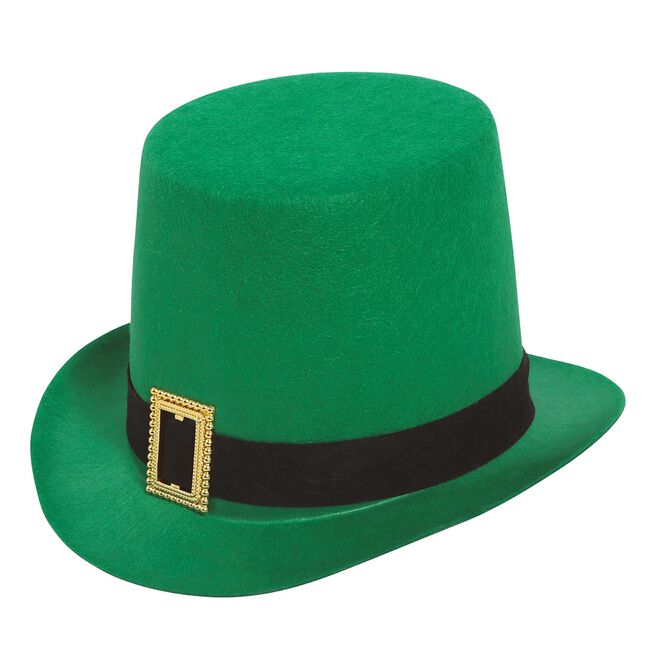 St Patrick's Day Felt Top Hat