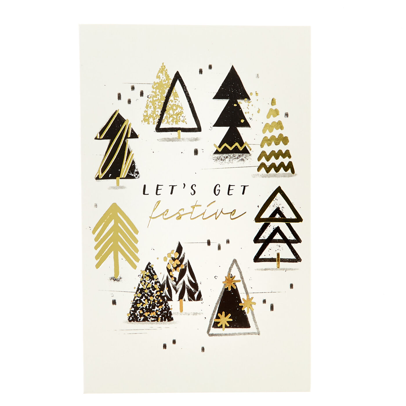 Buy 18 Charity Christmas Cards Black & Gold (3 Designs) for GBP 1.99 Card Factory UK