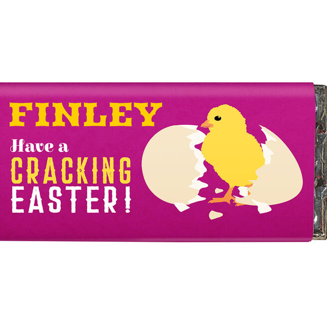 Personalised Chocolate Bar - Have A Cracking Easter