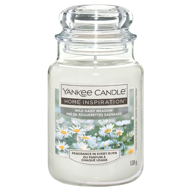 Large Home Inspiration Yankee Candle - Wild Daisy Meadow
