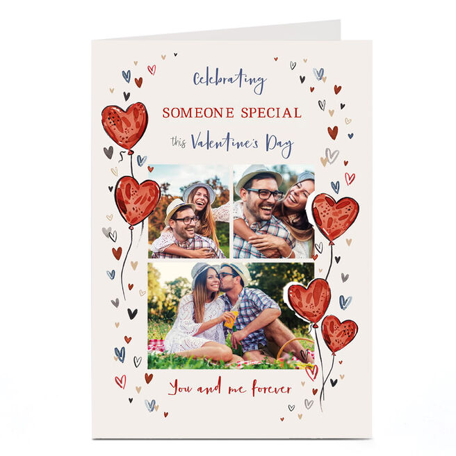 Personalised Valentine's Day Card - You and Me Forever, Someone Special