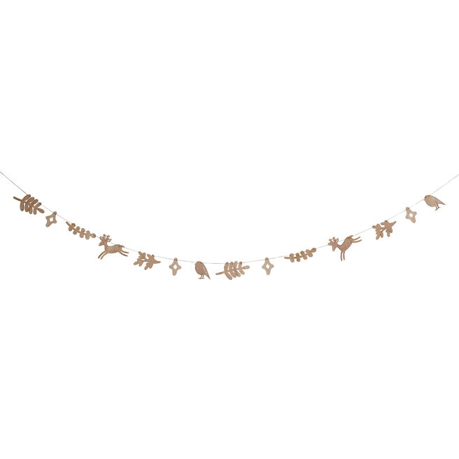 Christmas Character Wooden Garland