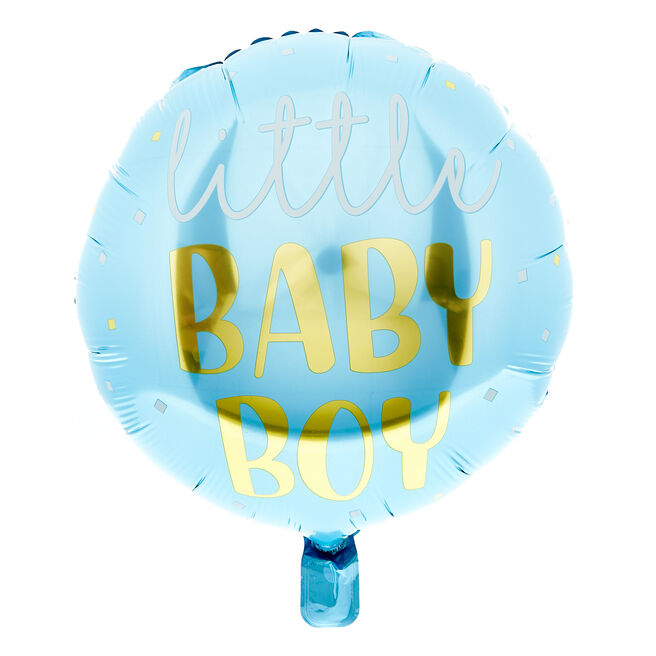 18-Inch Little Baby Boy Foil Helium Balloon