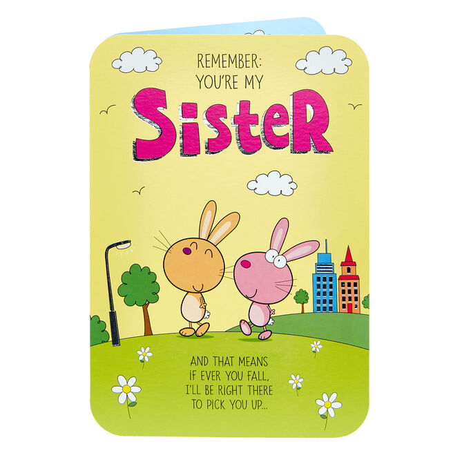 Birthday Card - You're My Sister...
